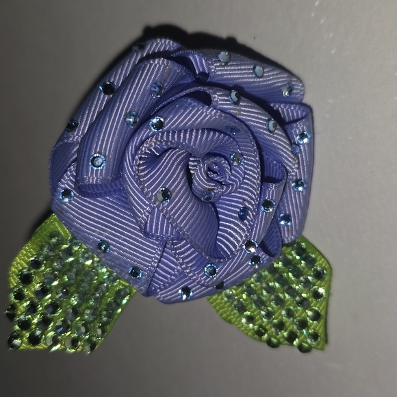 Tarina Tarantino Jardin Purple Rose Ring - Picture 2 of 8